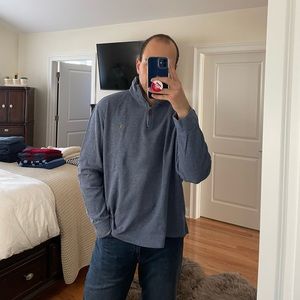 Polo by Ralph Lauren Large Zip Up in baby blue